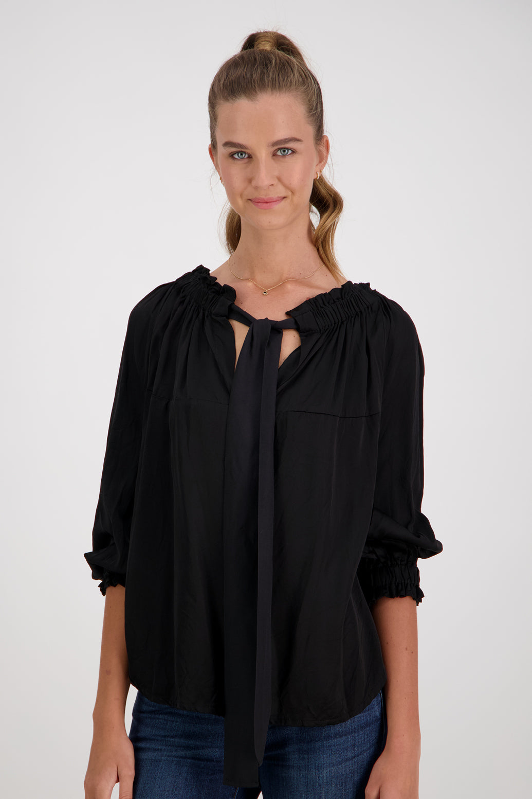 Annabelle Reversible Top - Black