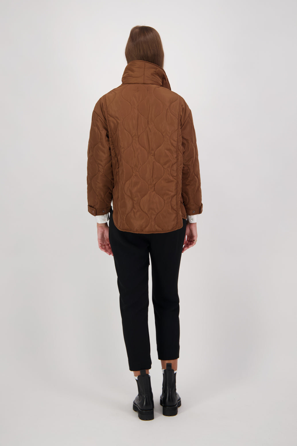 Chapman Quilted Jacket - Tan