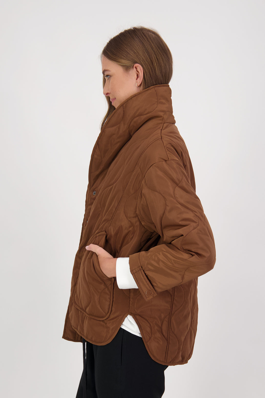 Chapman Quilted Jacket - Tan