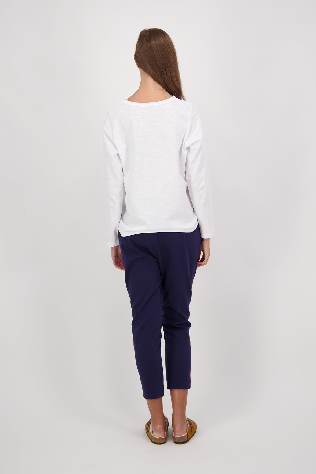 Chelsea Casual Ankle Pant - Ink