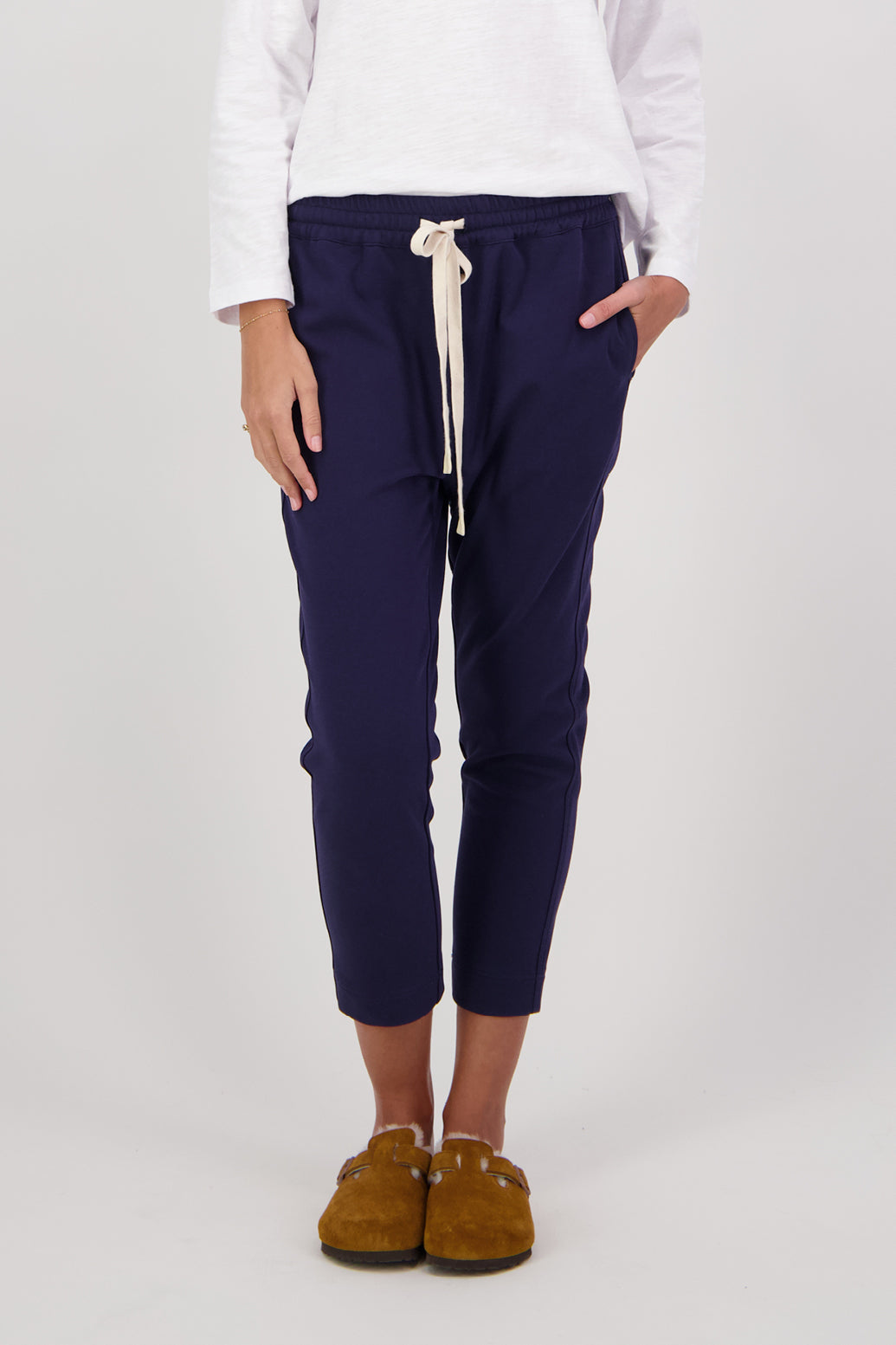 Chelsea Casual Ankle Pant - Ink