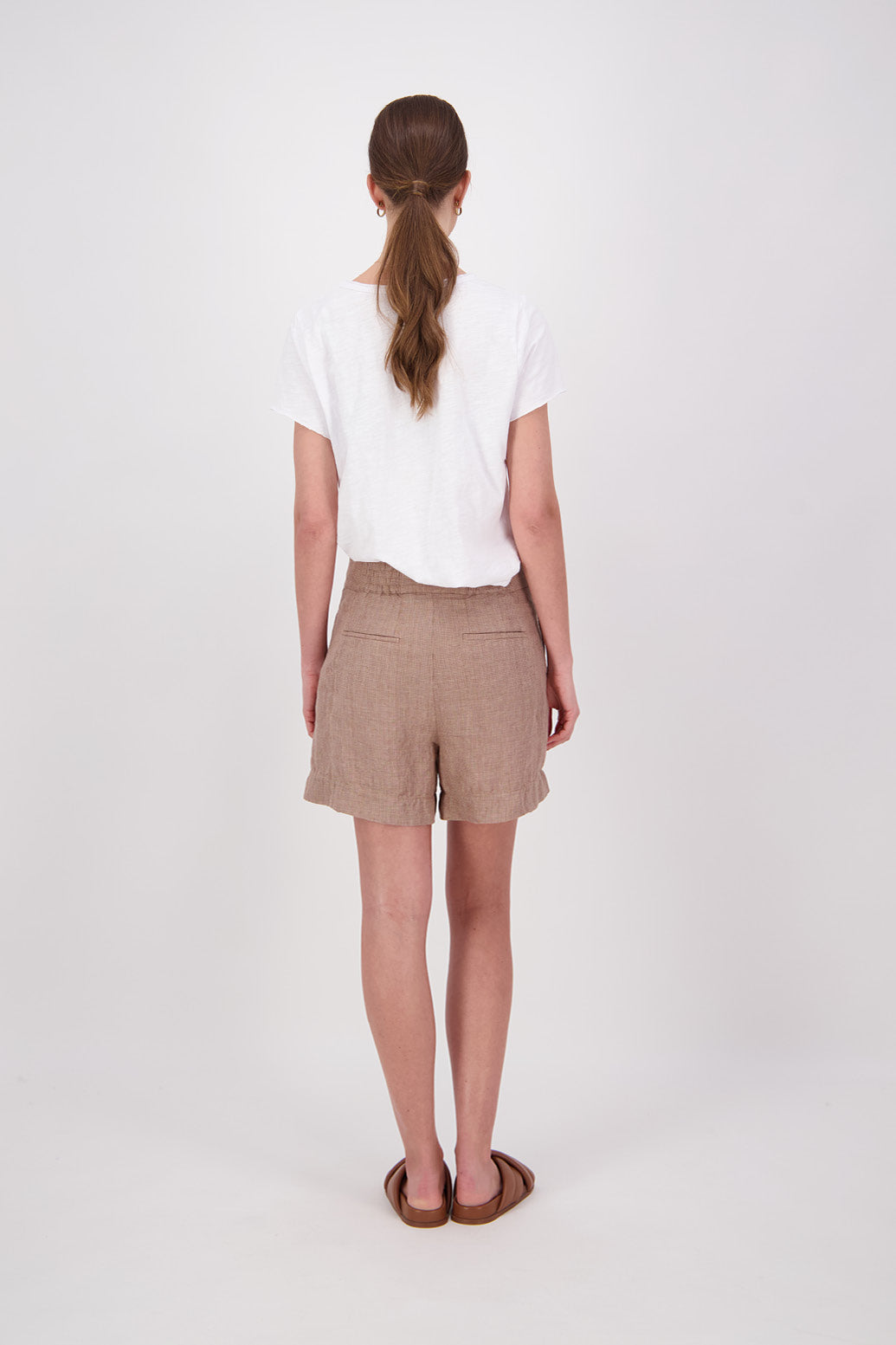 JEN CAMEL HOUNDSTOOTH