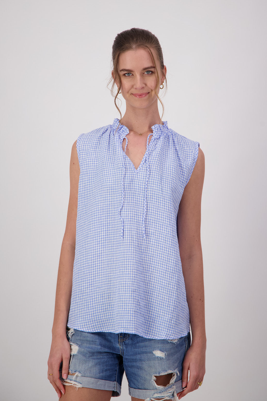 JESSICA BLUE GINGHAM