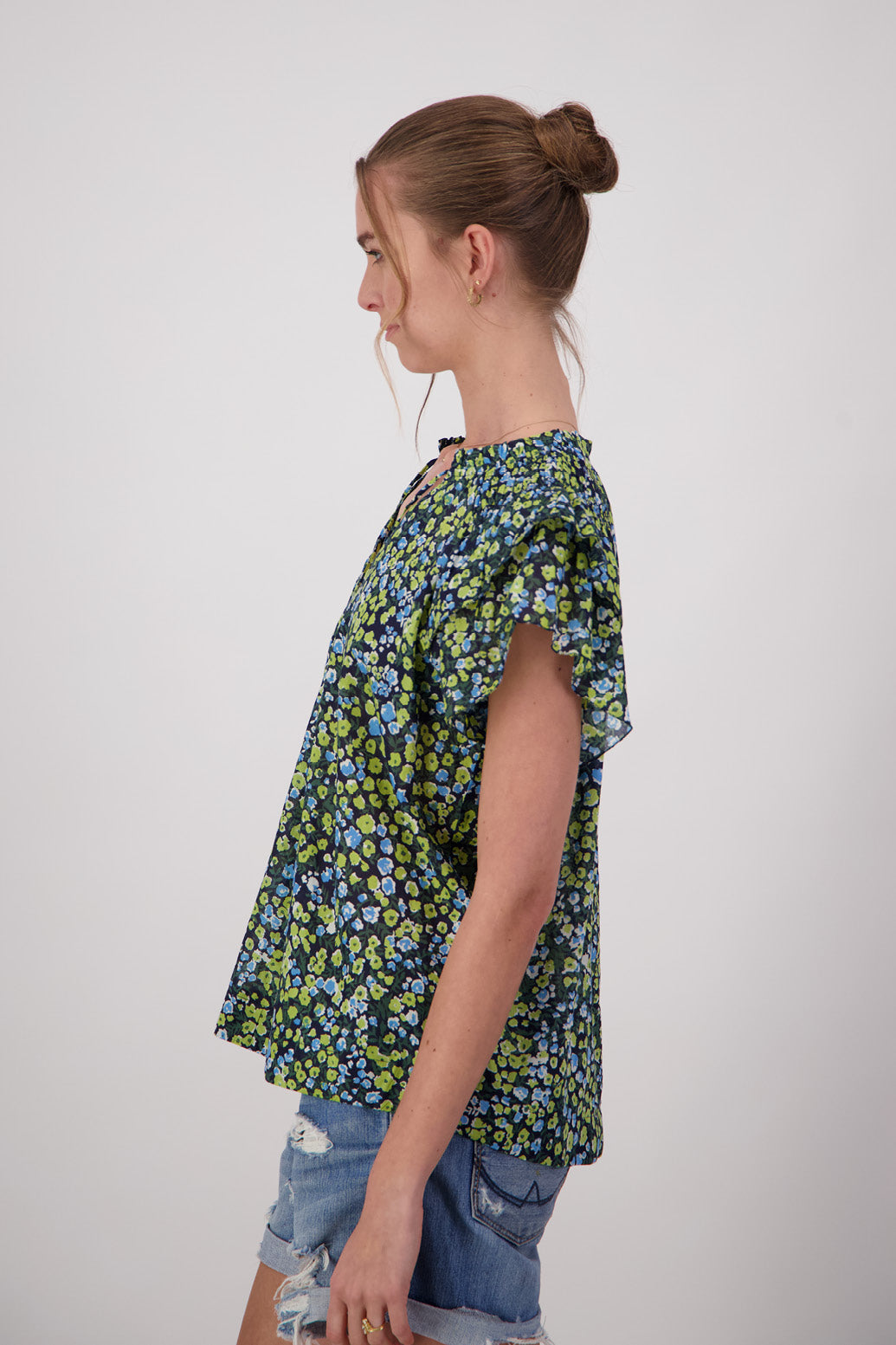 JONI GREEN/BLUE FLORAL