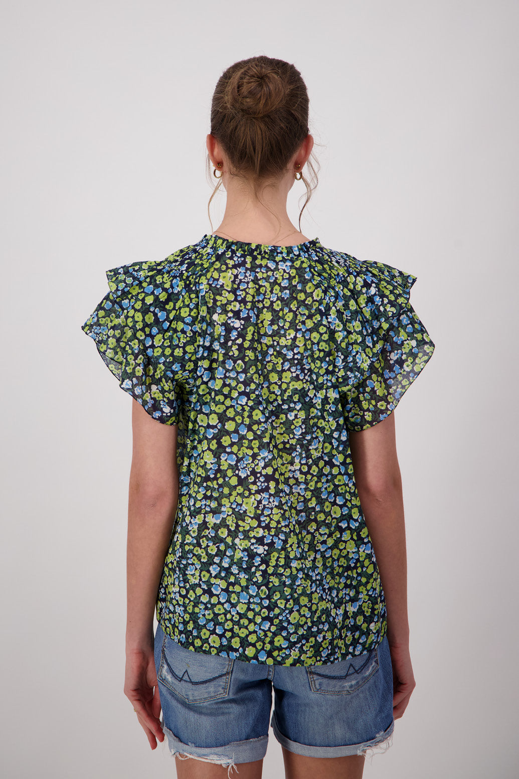 JONI GREEN/BLUE FLORAL