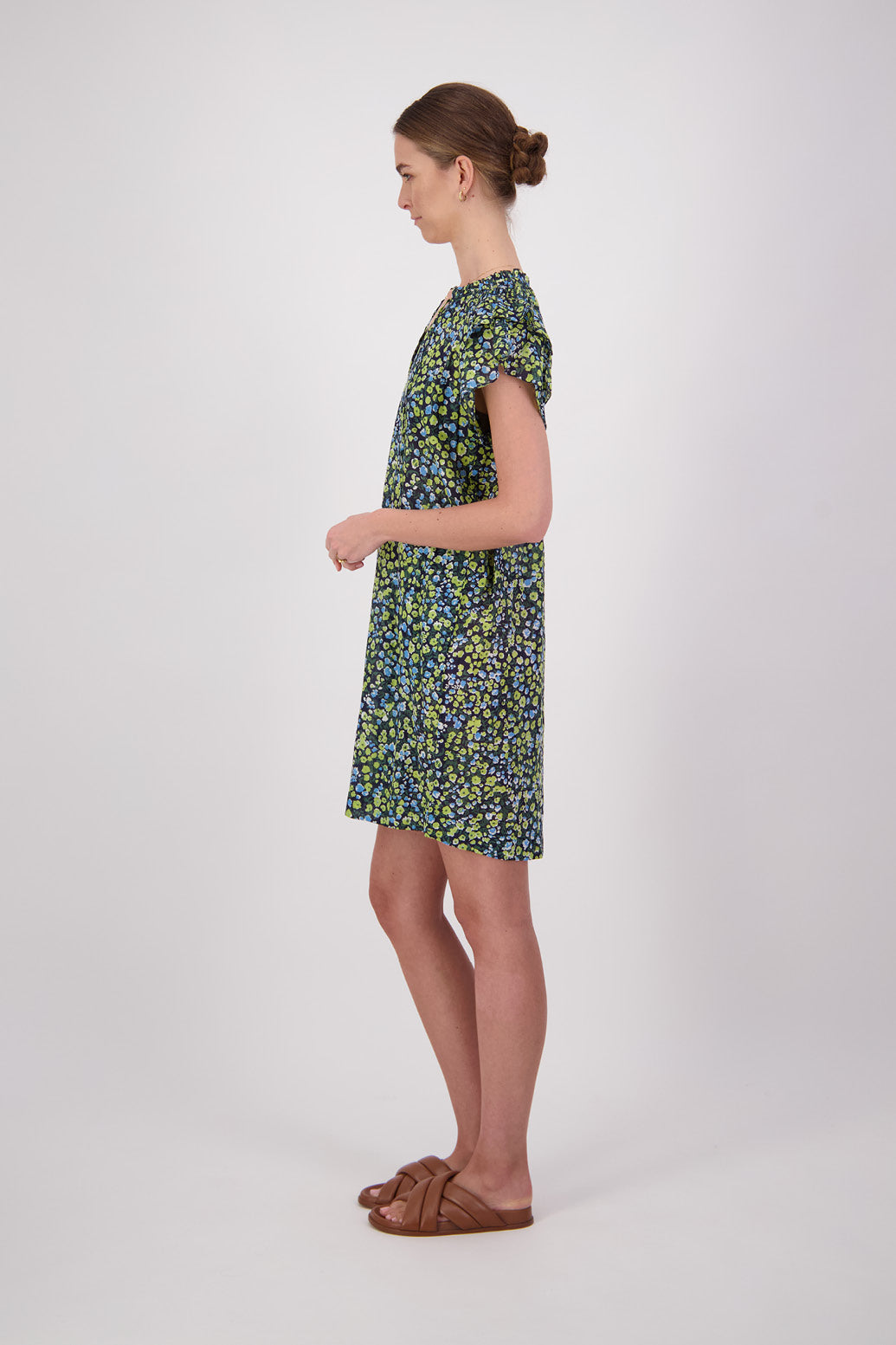 JUDY GREEN/BLUE FLORAL
