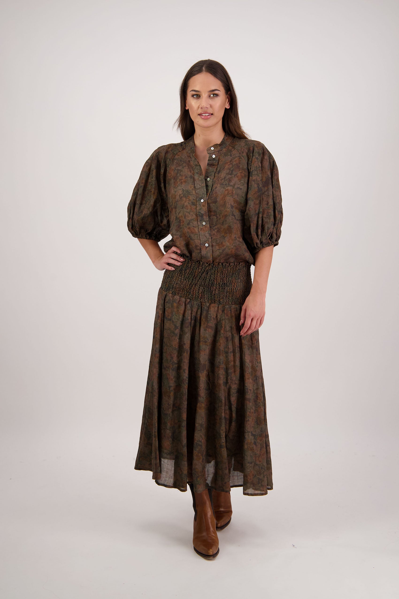 Harlow Vintage Floral Shirt