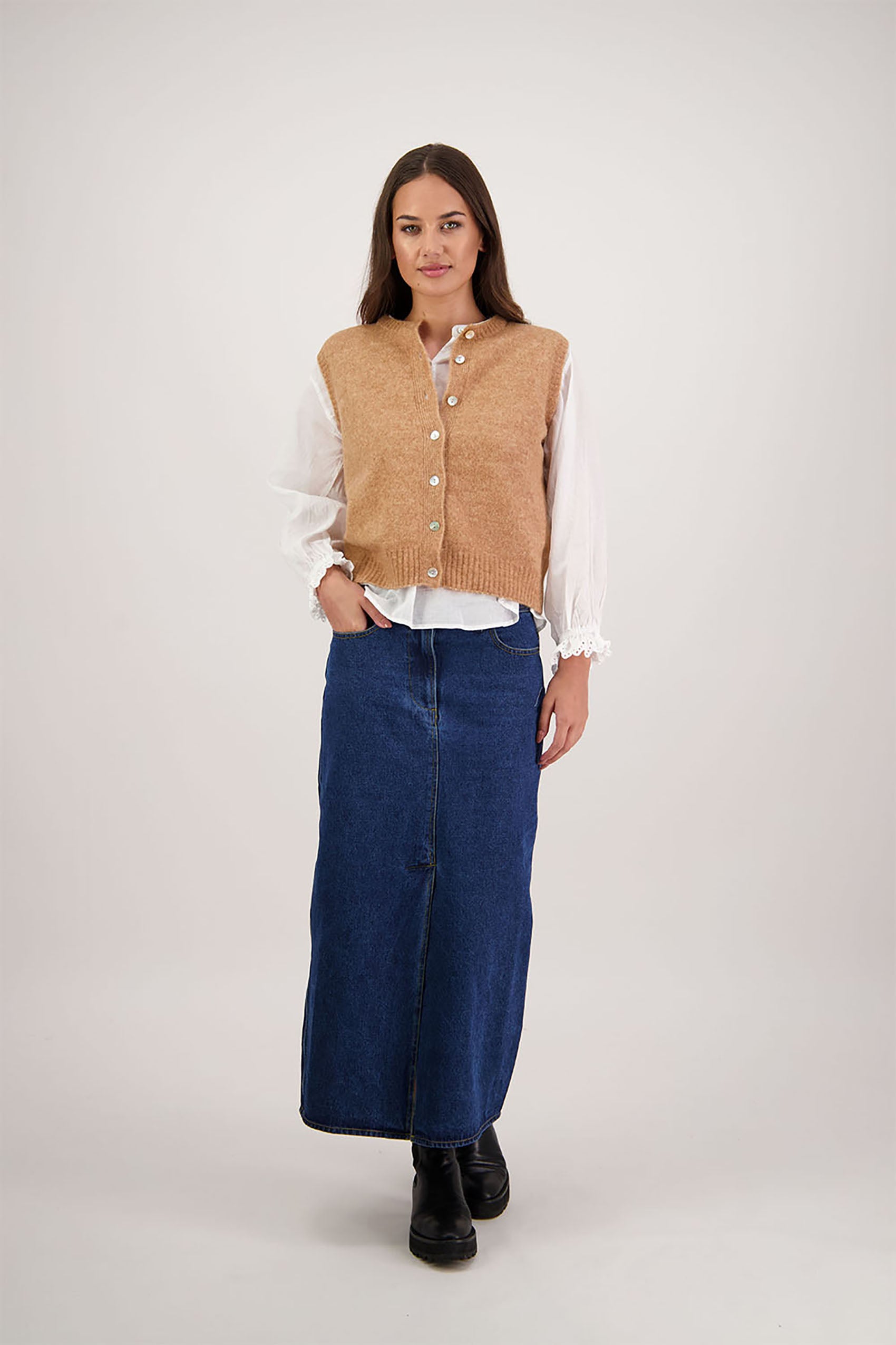 Frankie Tan Knit Vest