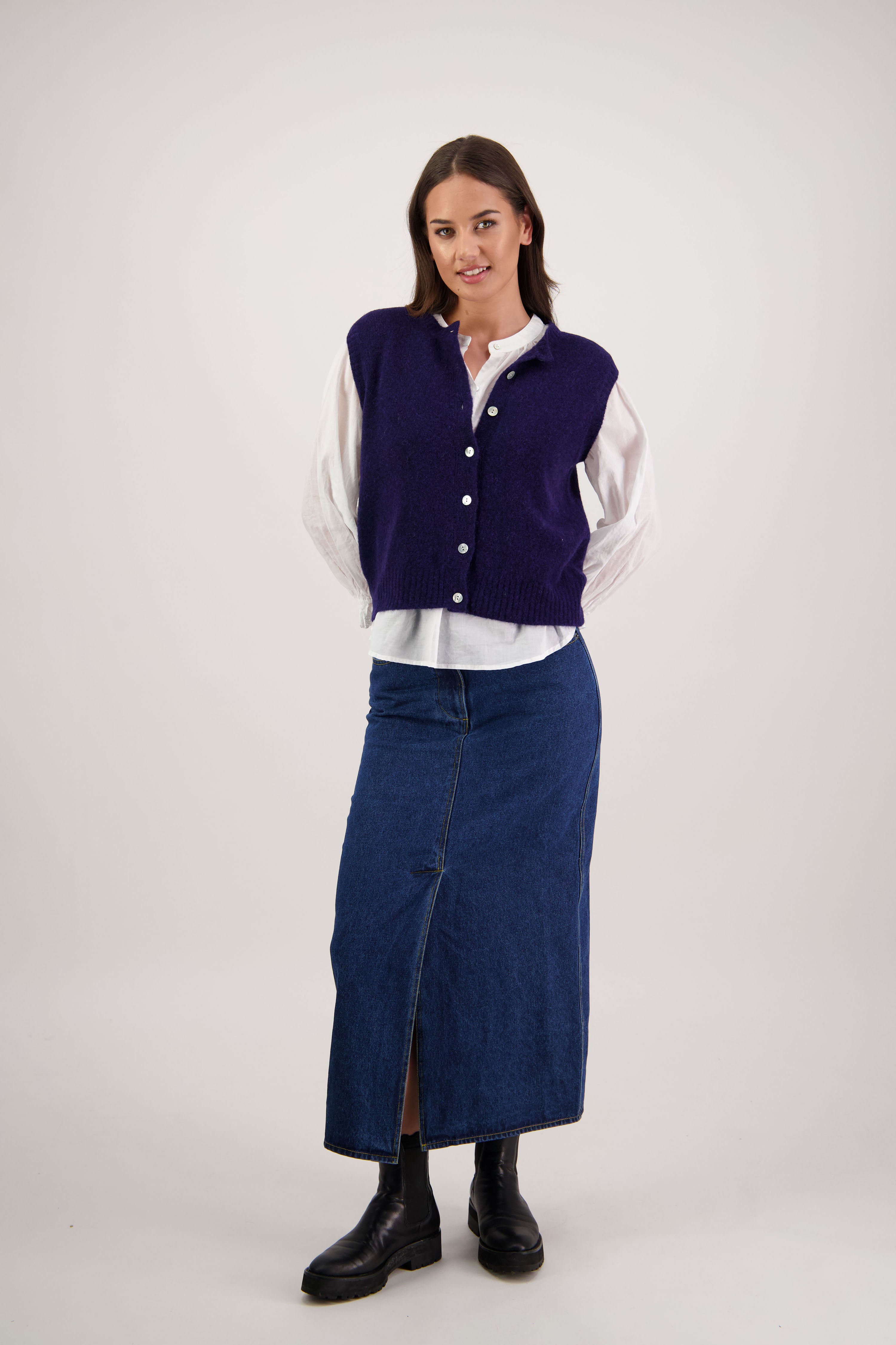 Frankie Ink Knit Vest