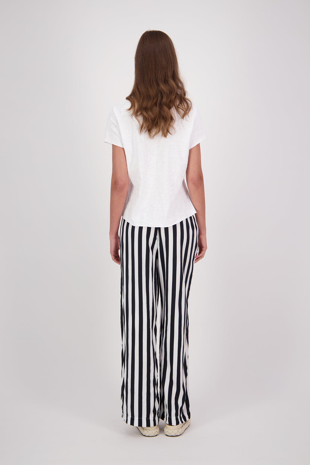MABEL BLACK/WHITE STRIPE
