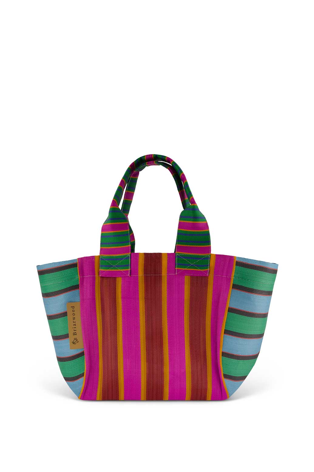 Beach Bag Pink/Red stripe