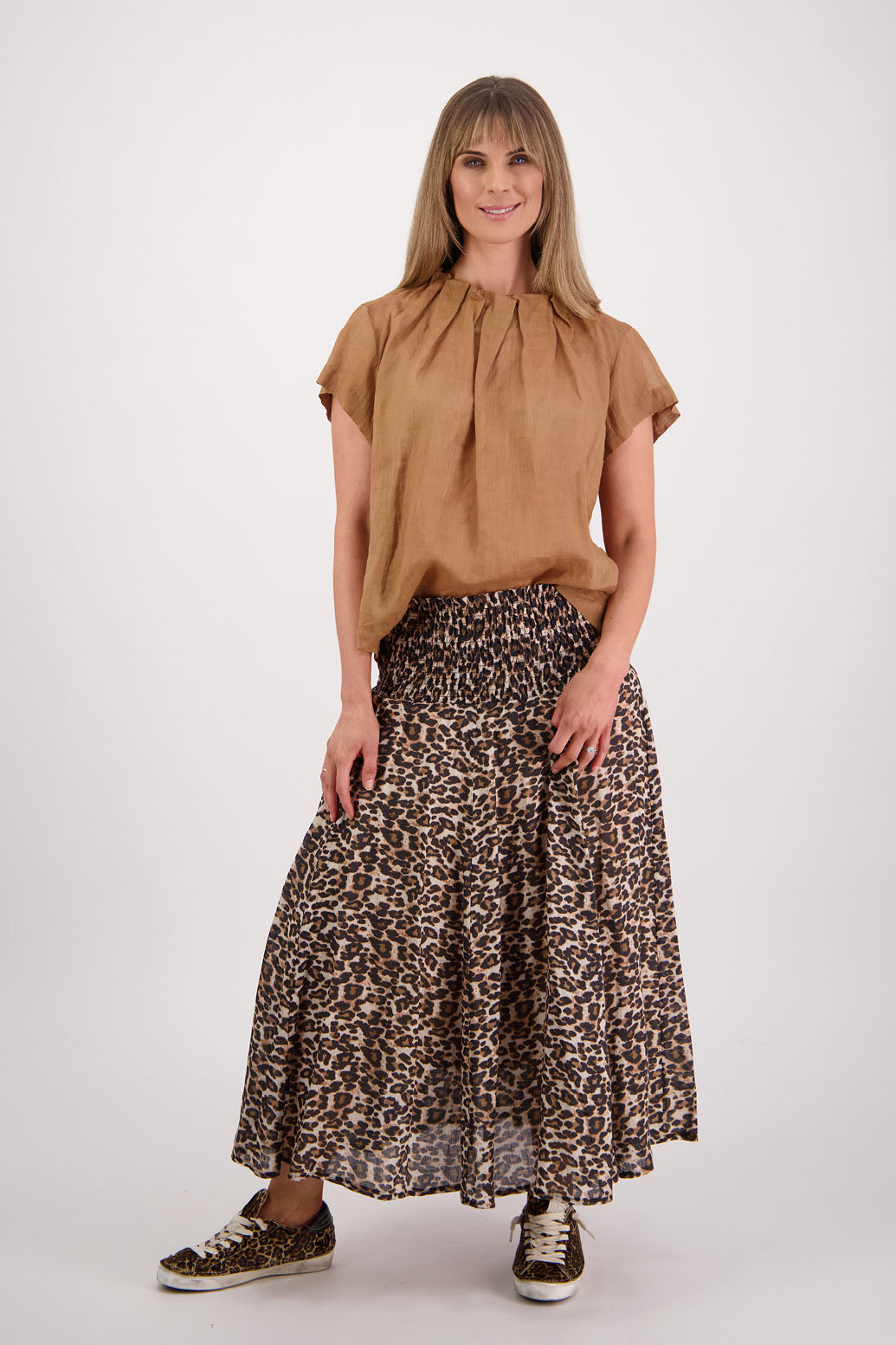 Pia Tan Ramie Top