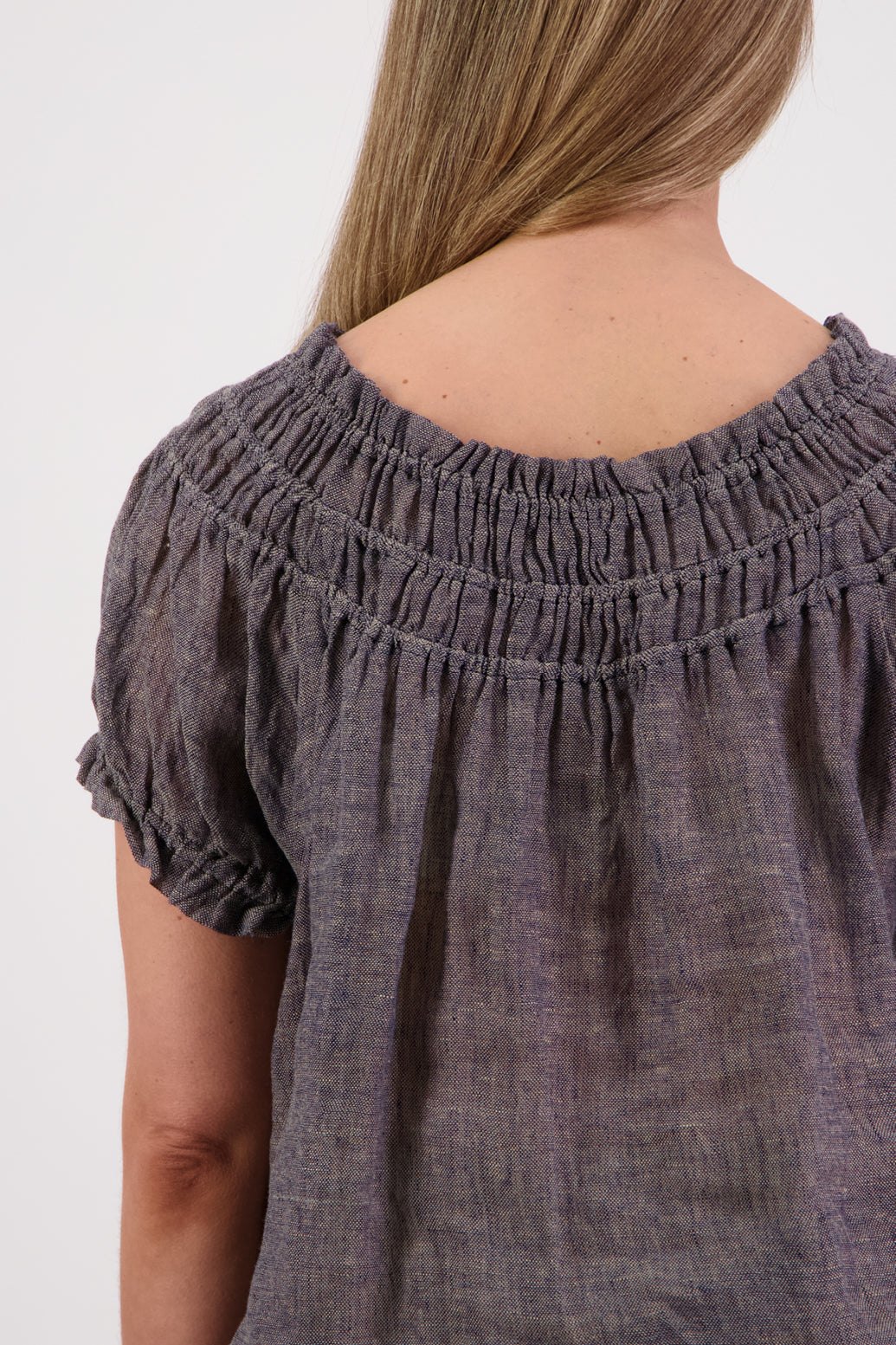 Polly Ink Linen Top