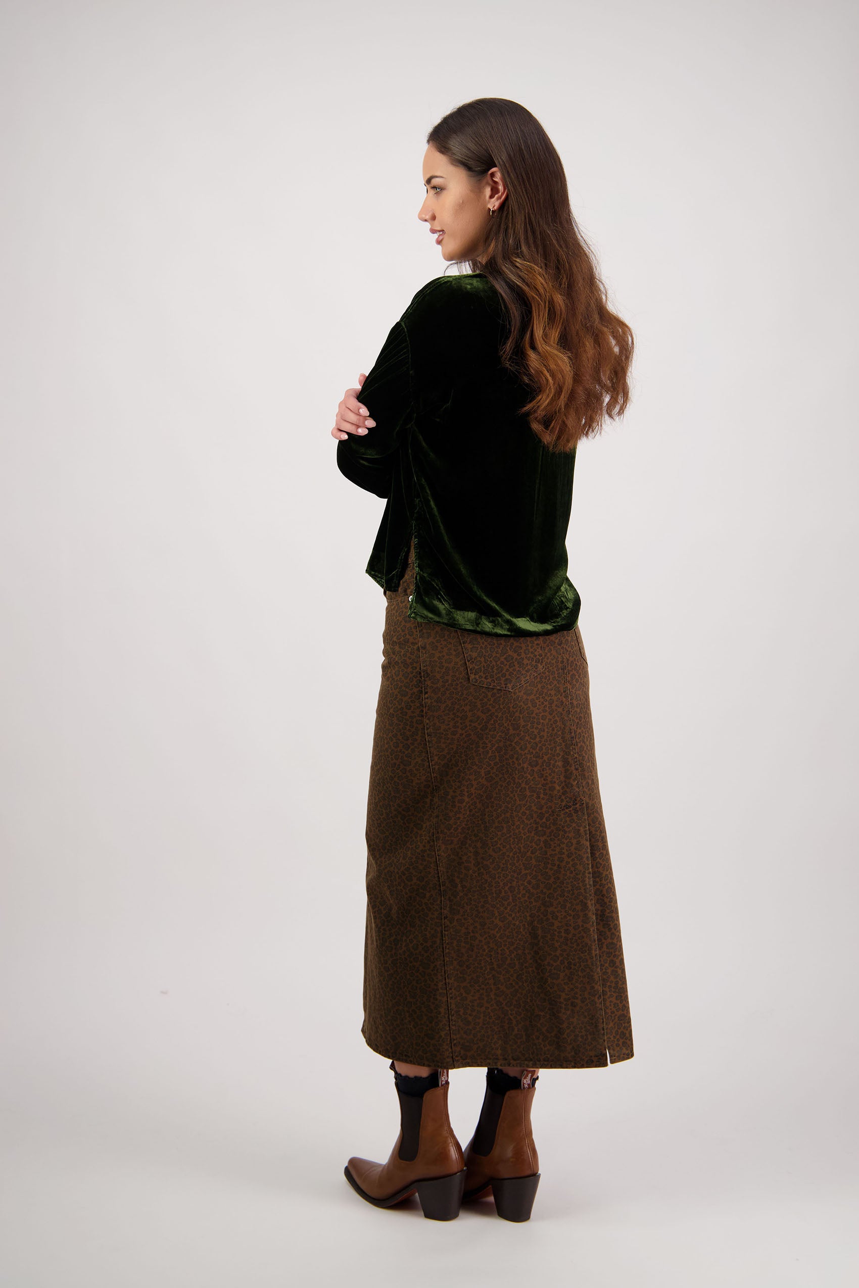 Rebel Denim Skirt