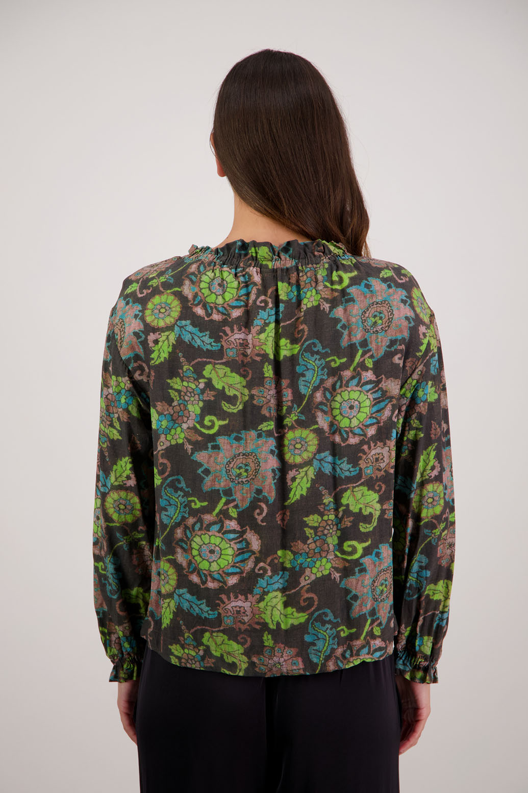 Rumer Brown Floral Top