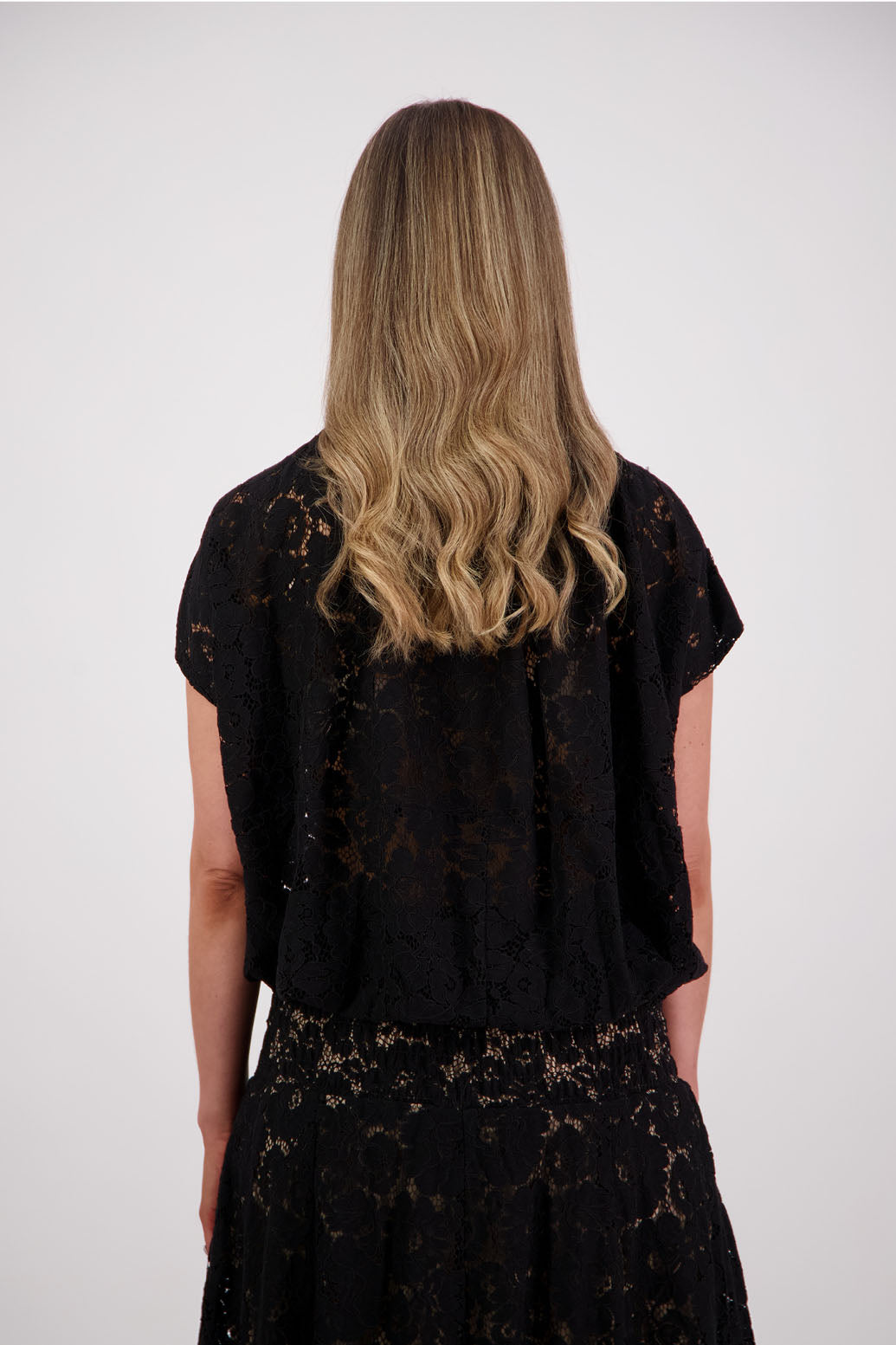 Briarwood Black Lace Womens Top - Scarlett