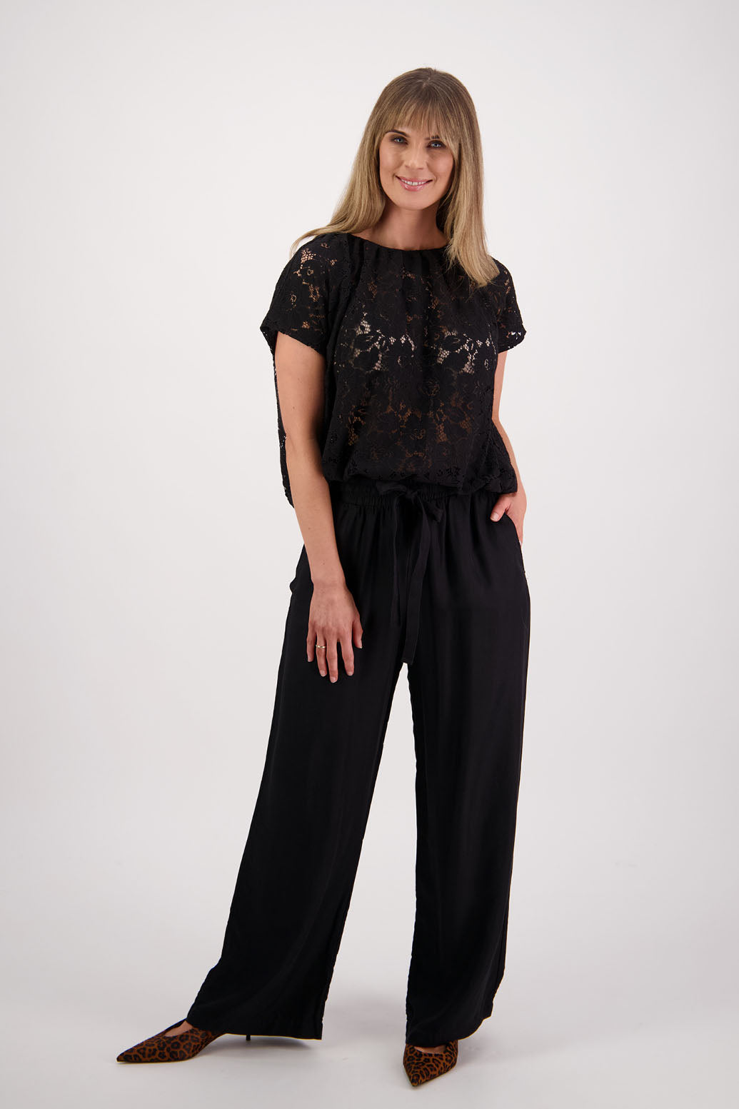 Santana Black Pant