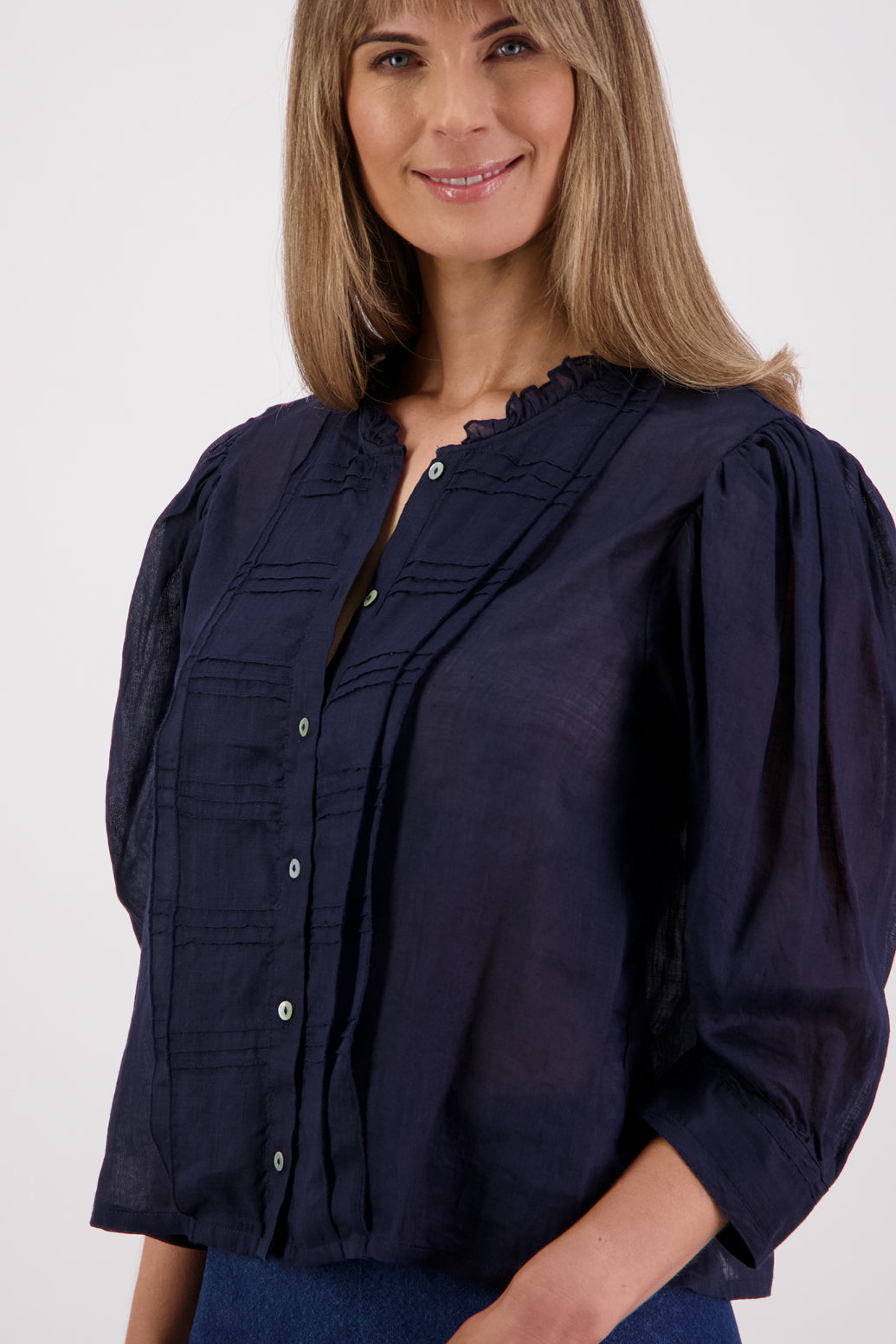 Selby Ink Ramie Top