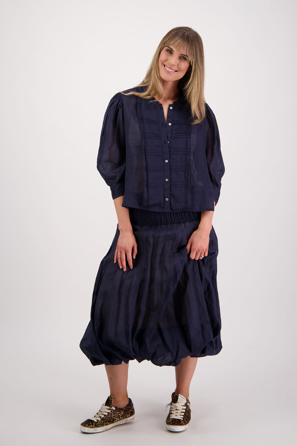 Selby Ink Ramie Top