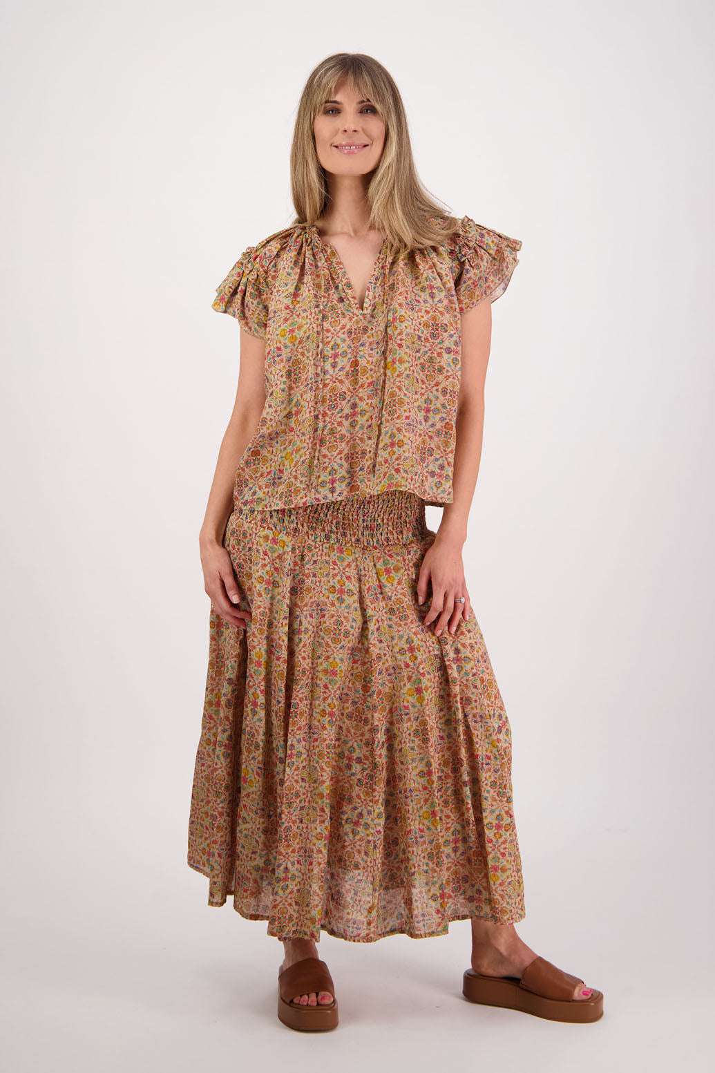 Shakespeare Little Leaf Ramie Top