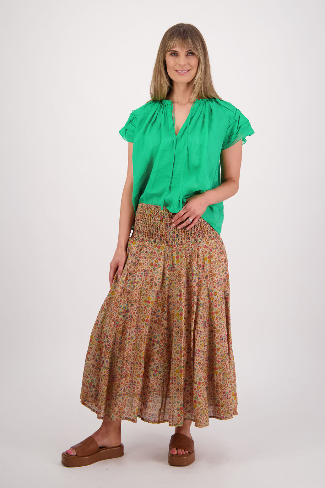 Shakespeare Apple Ramie Top