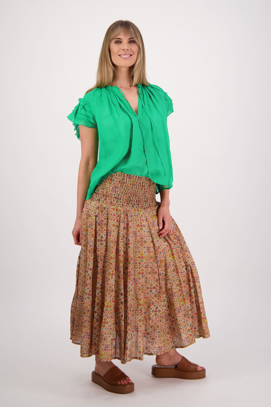 Shakespeare Apple Ramie Top
