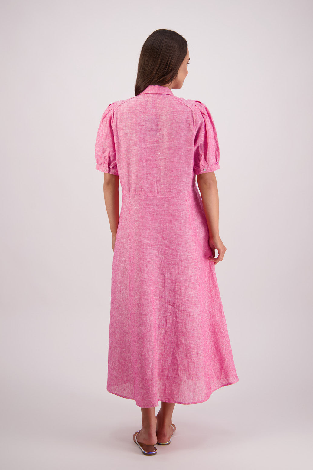 Back view Briarwood Tokyo Dress in Pink.