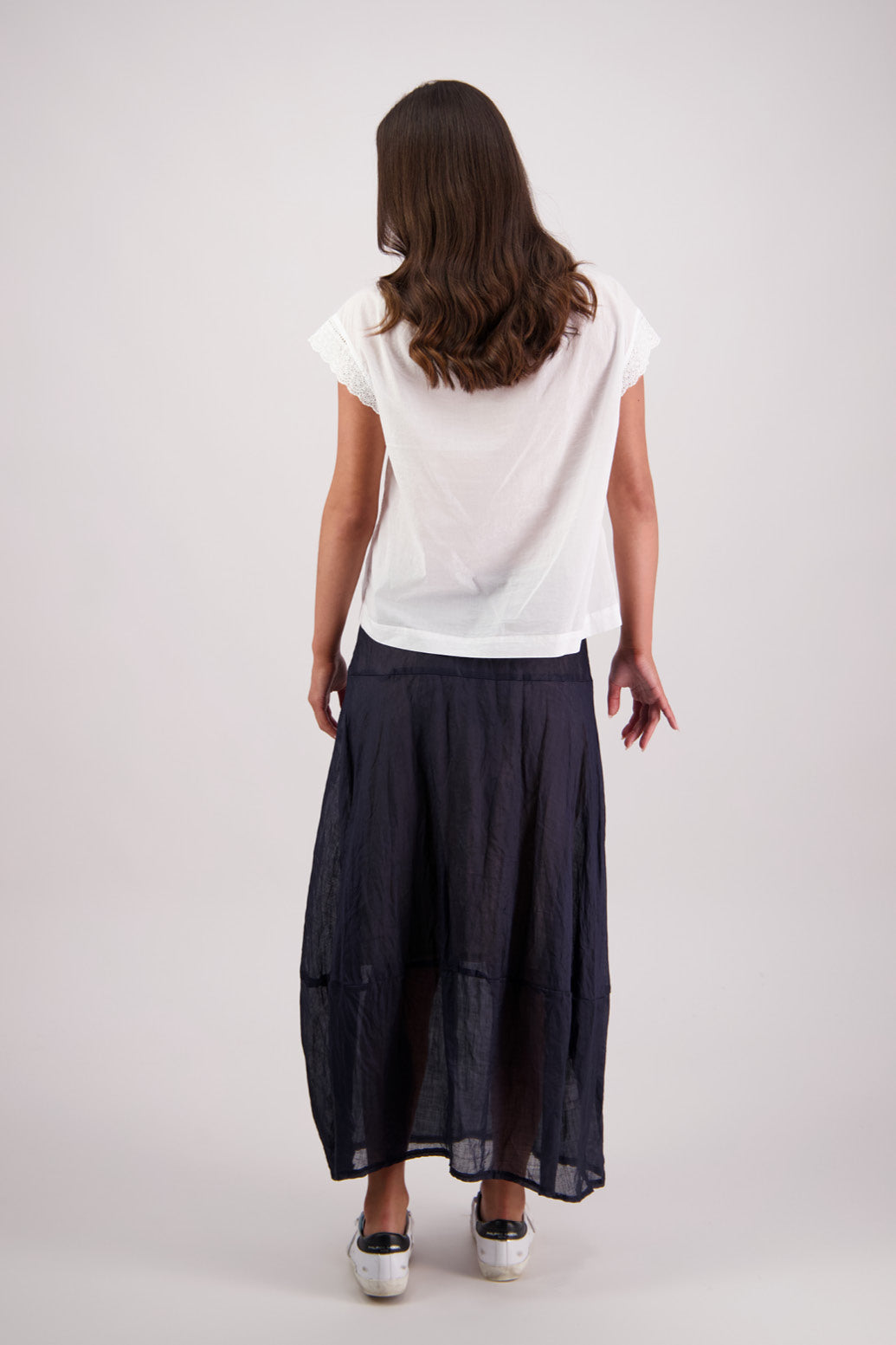 Back view Briarwood Tutti Skirt in Ink.