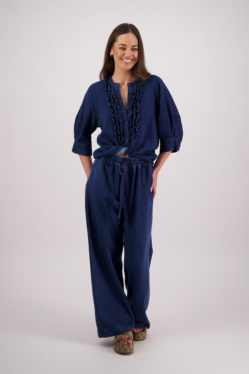 Todd Tencel Denim Shirt