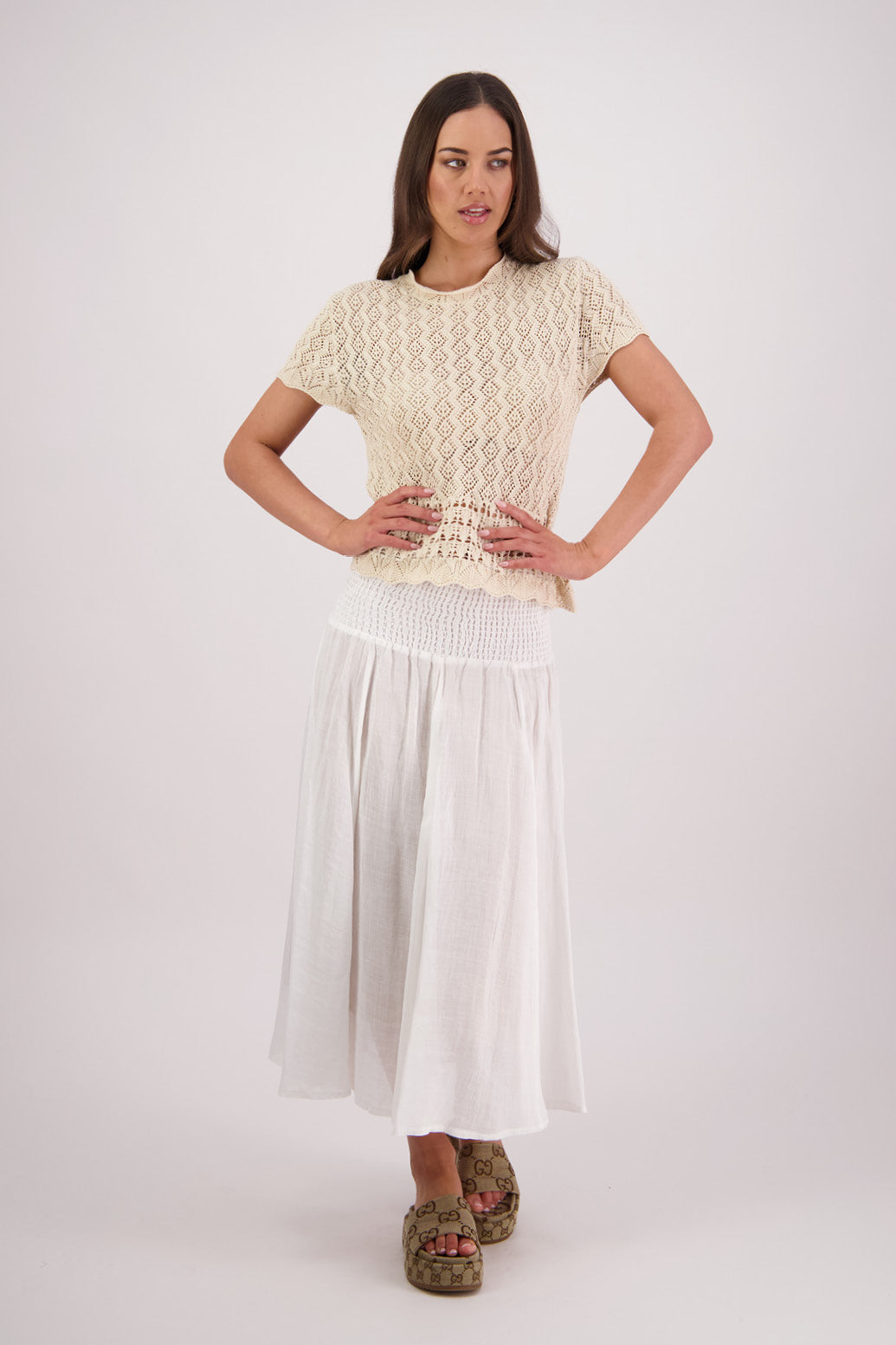 Templeton Natural Knit Top