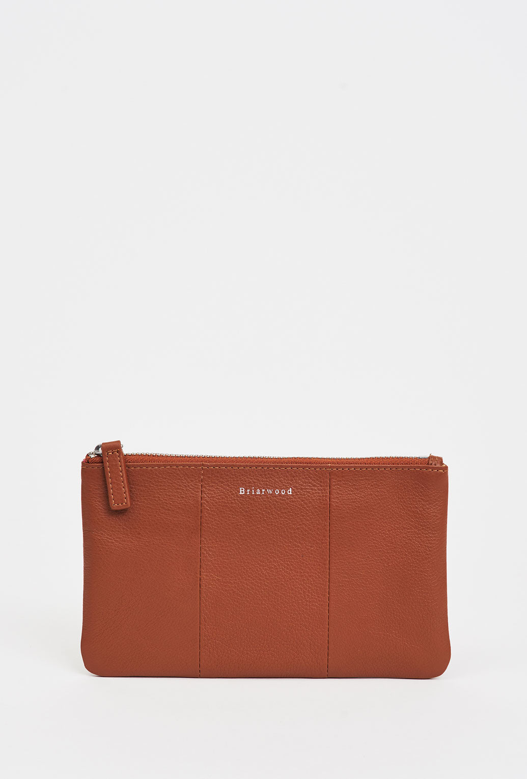 Briarwood medium zippy tan pouch