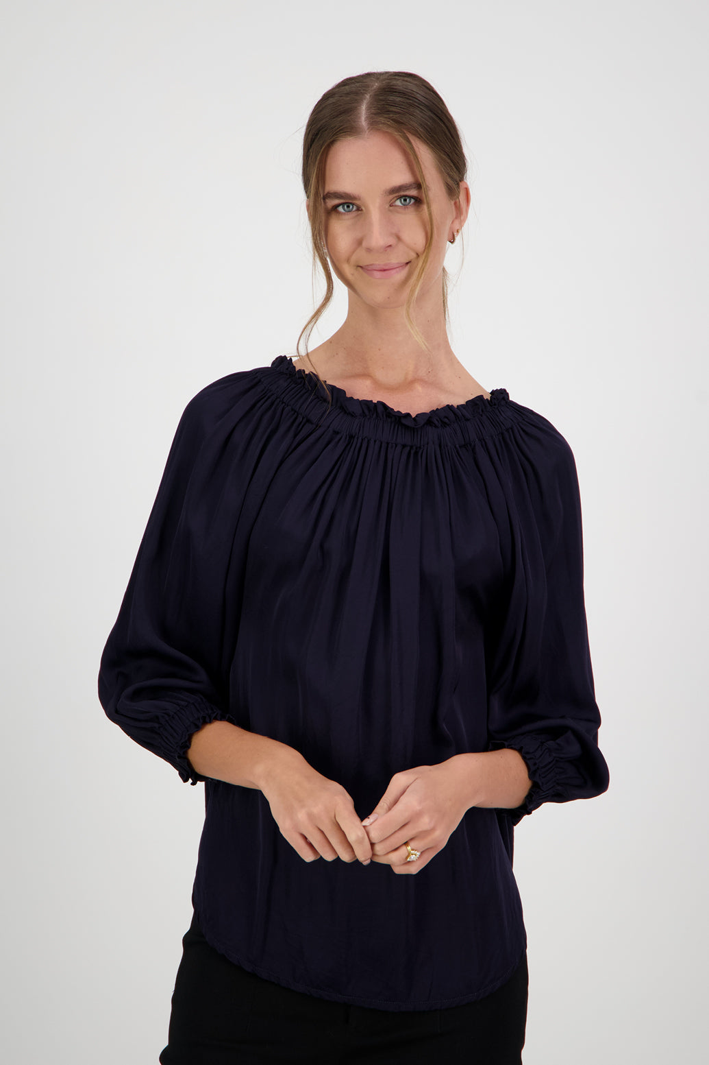 Annabelle Reversible Top - Ink