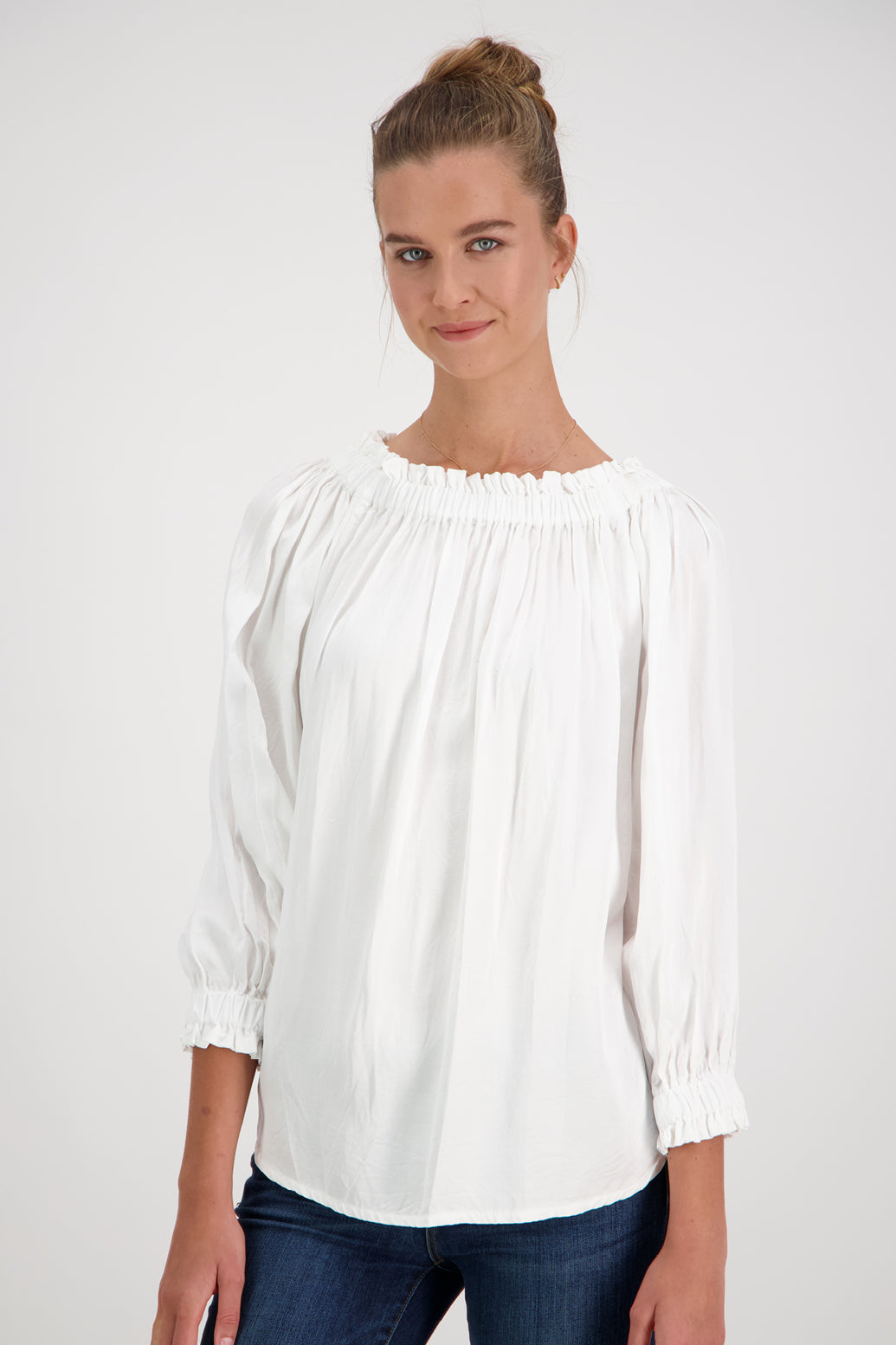 Annabelle Reversible Top - Ivory