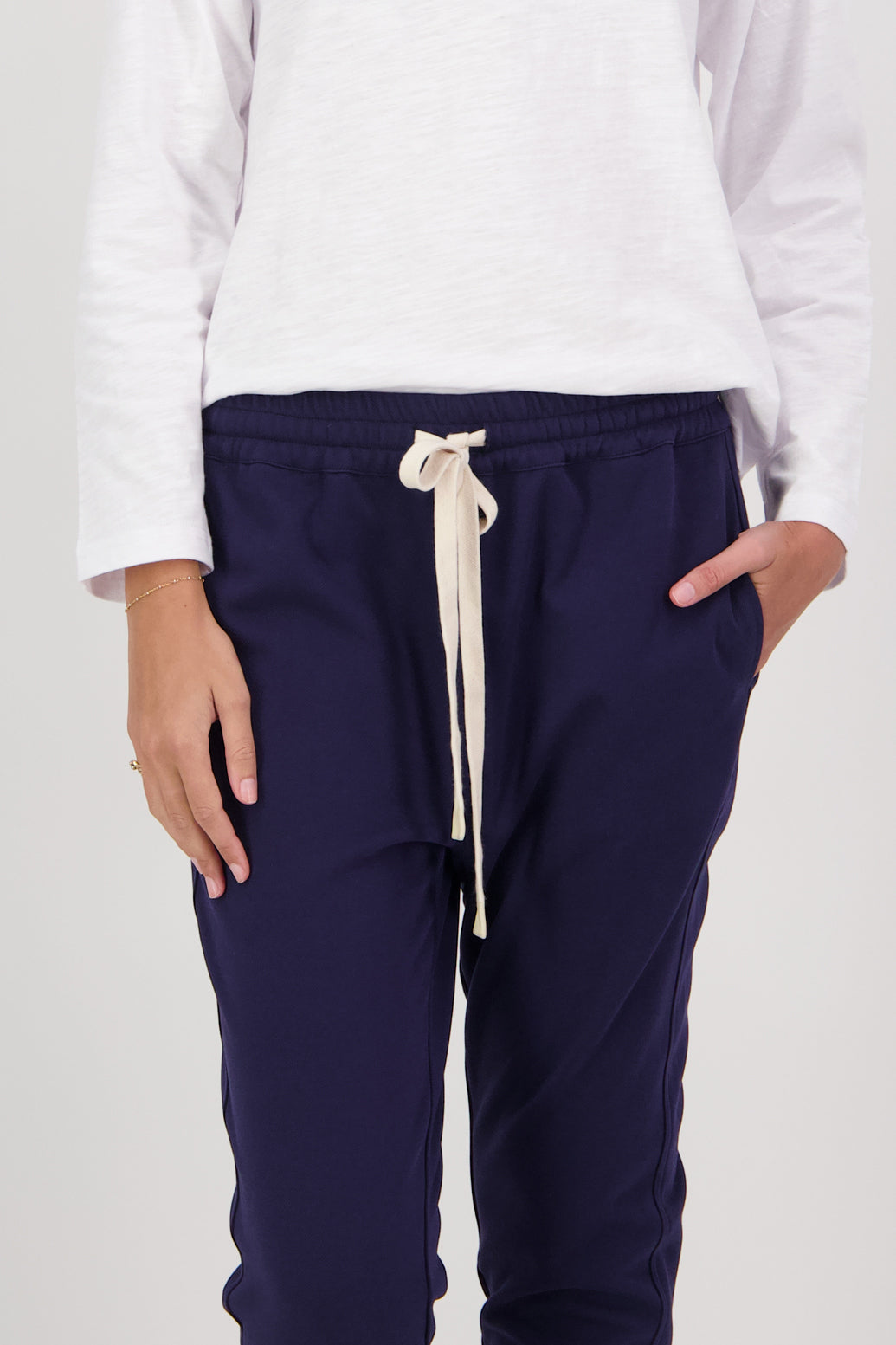 Chelsea Casual Ankle Pant - Ink