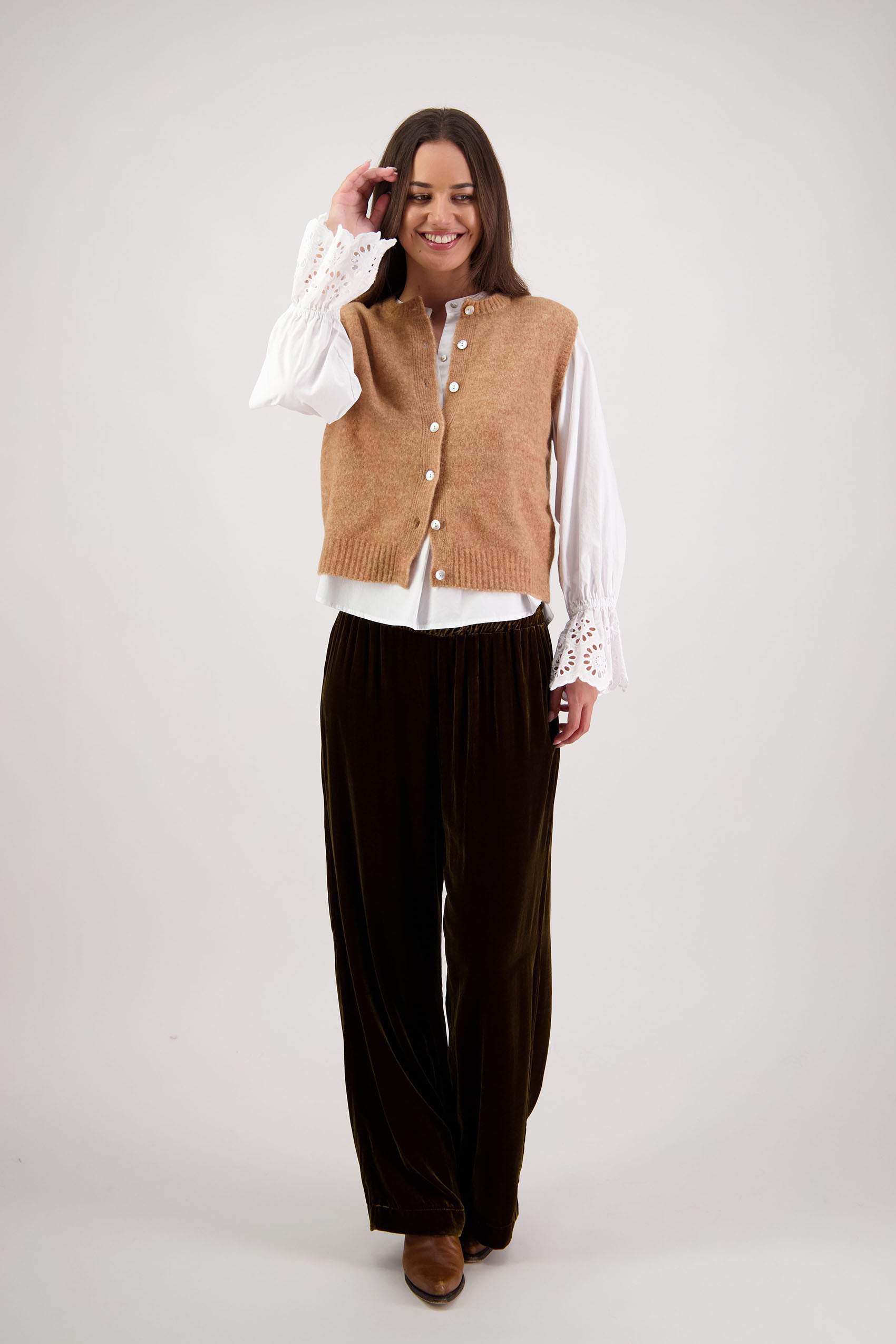 Frankie Tan Knit Vest