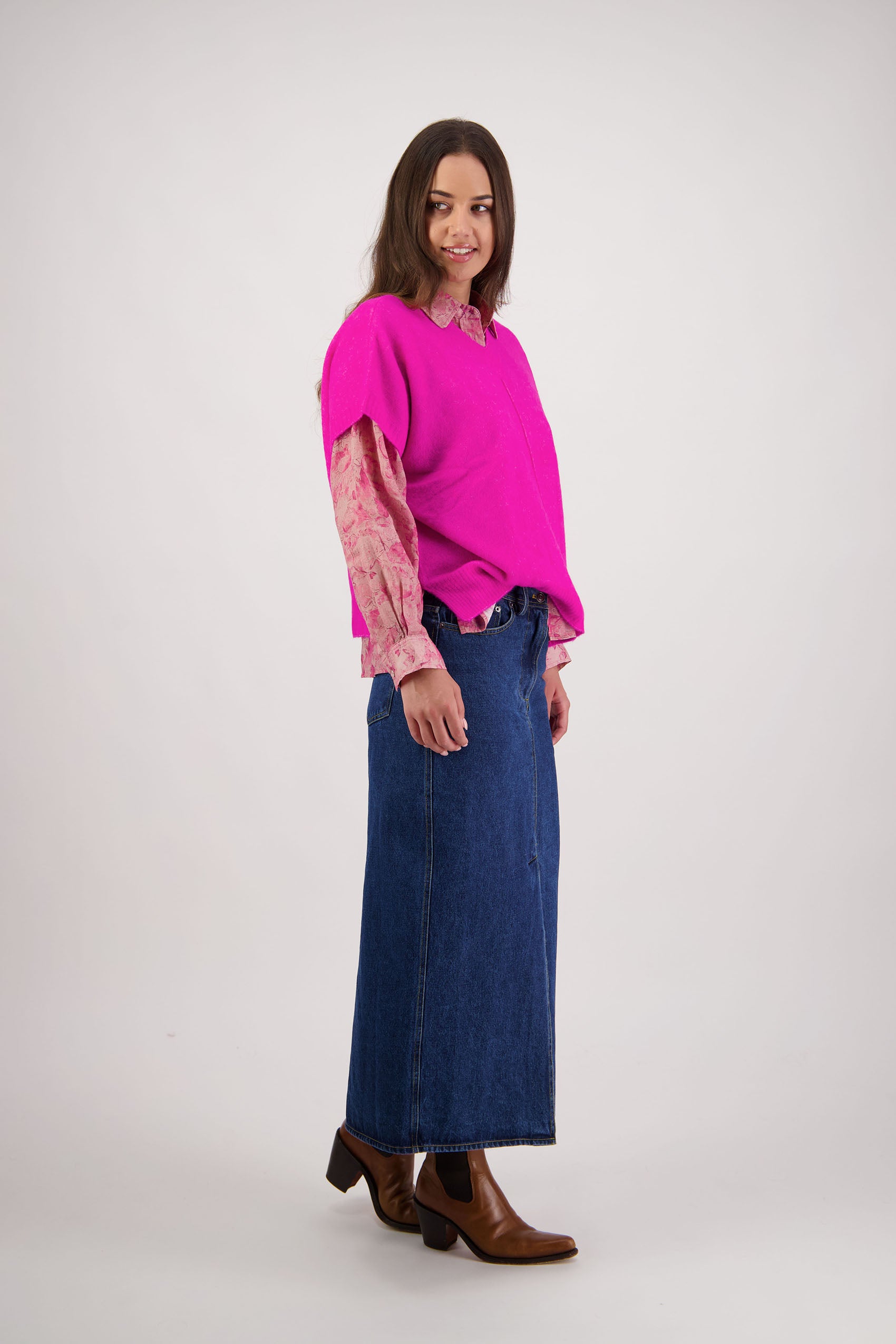 Ripley Pink Floral Shirt