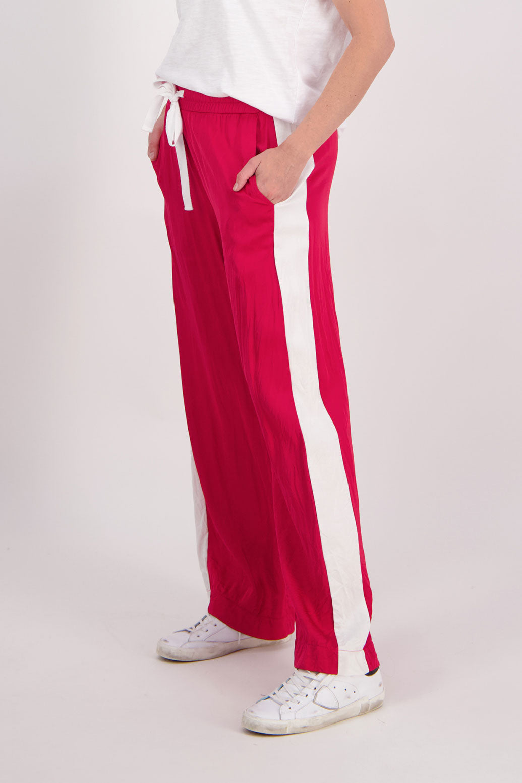 Madi Red/Ivory Pant