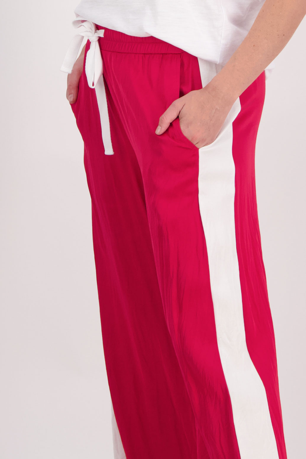 Madi Red/Ivory Pant