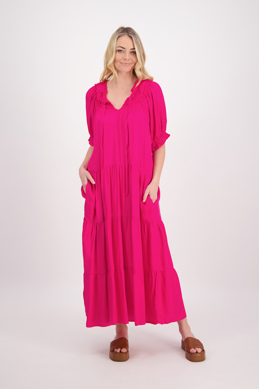 Philomena Fushia Dress