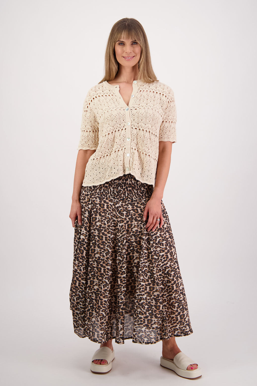 Posy Ivory Cardigan