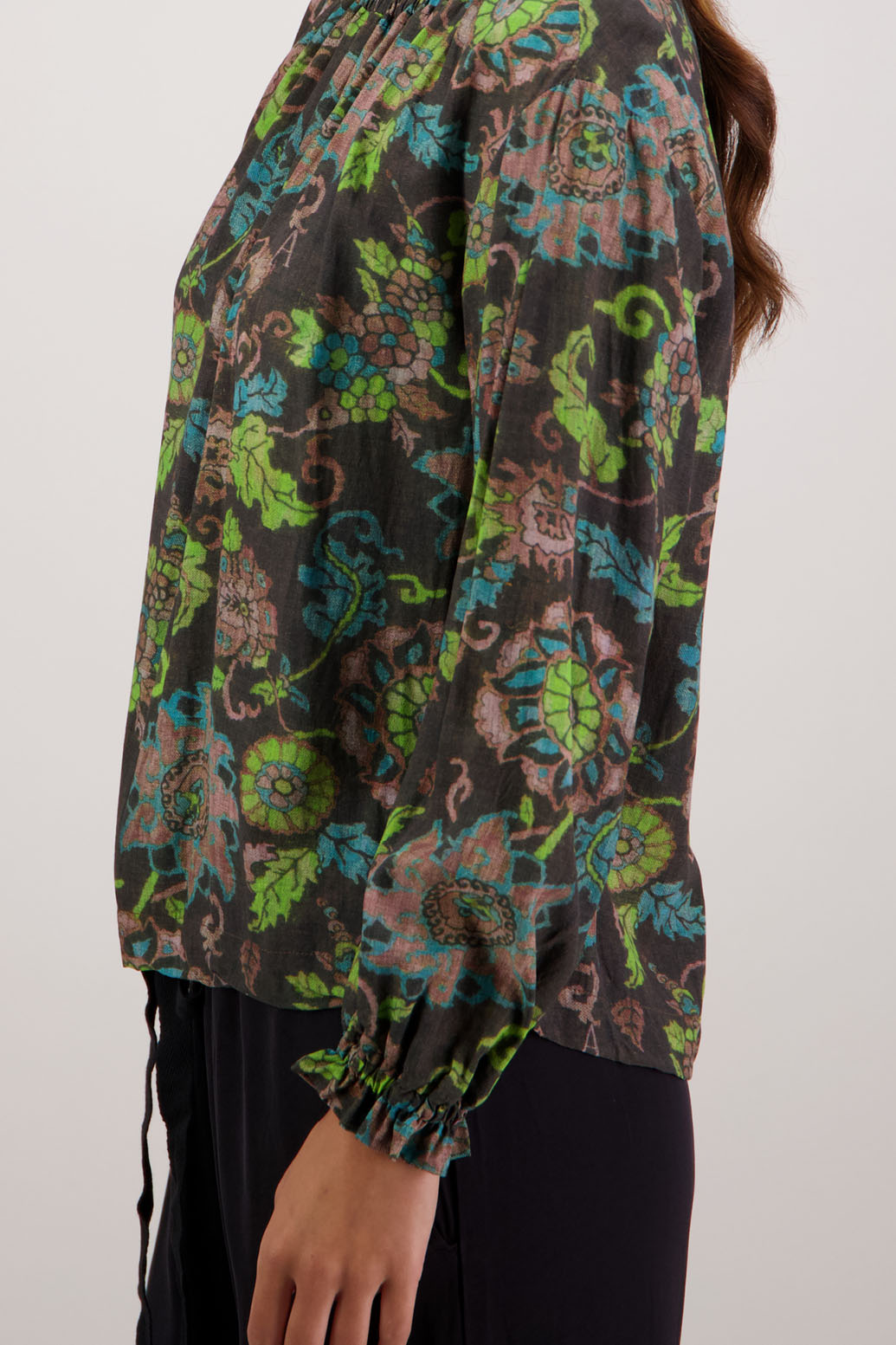 Rumer Brown Floral Top