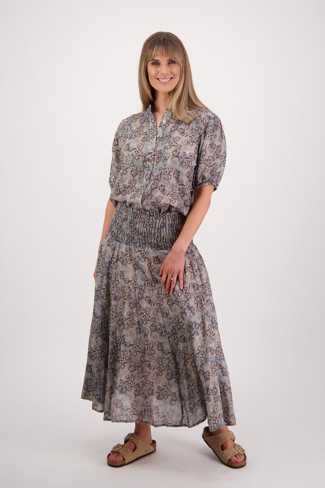 Saint Denim Daisy Ramie Shirt