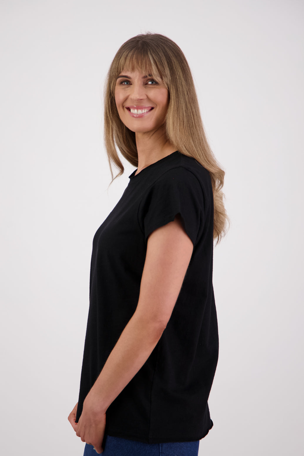 Salma Black T-Shirt