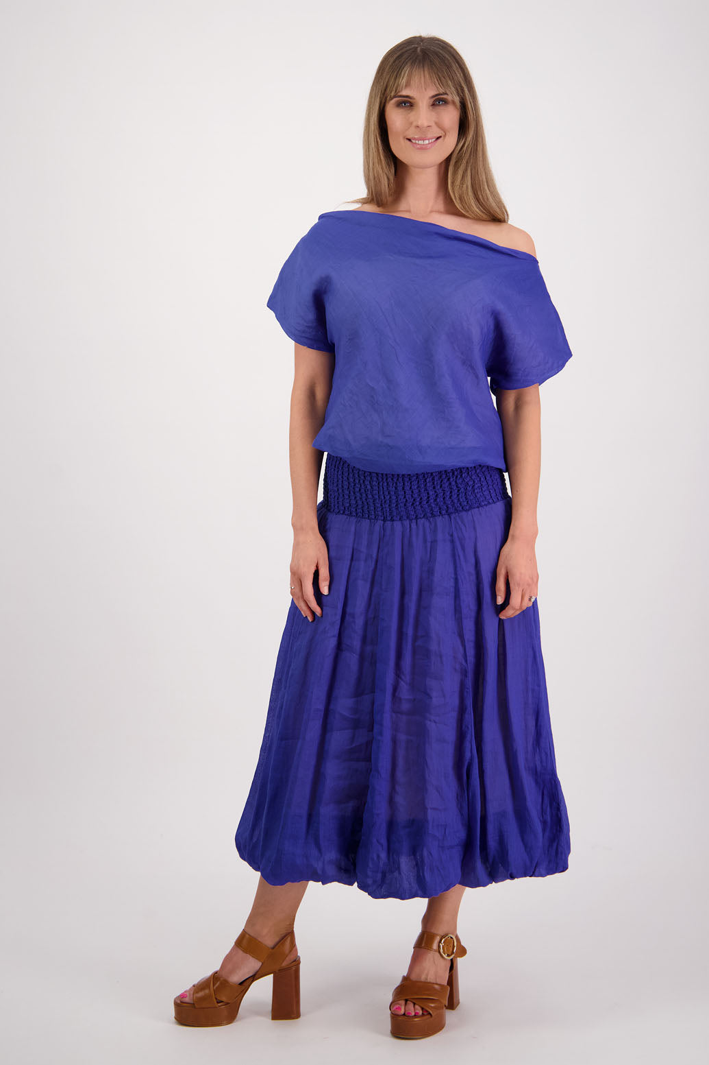 Sissy Royal Ramie Top