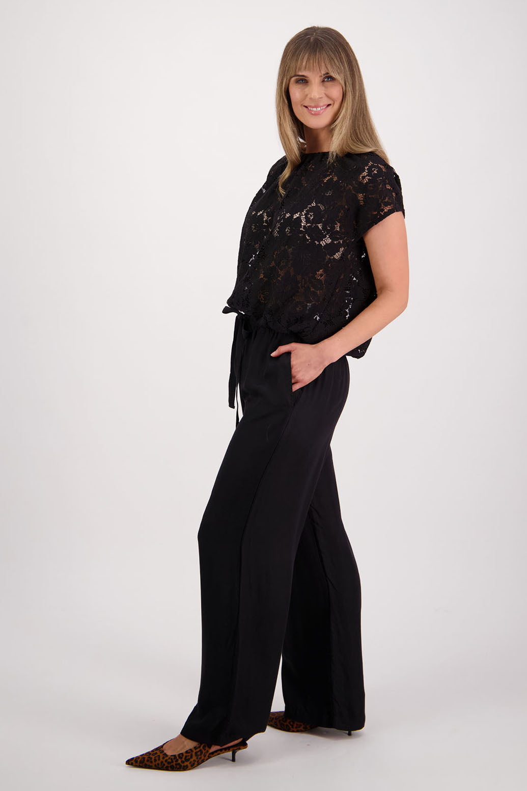 Santana Black Pant