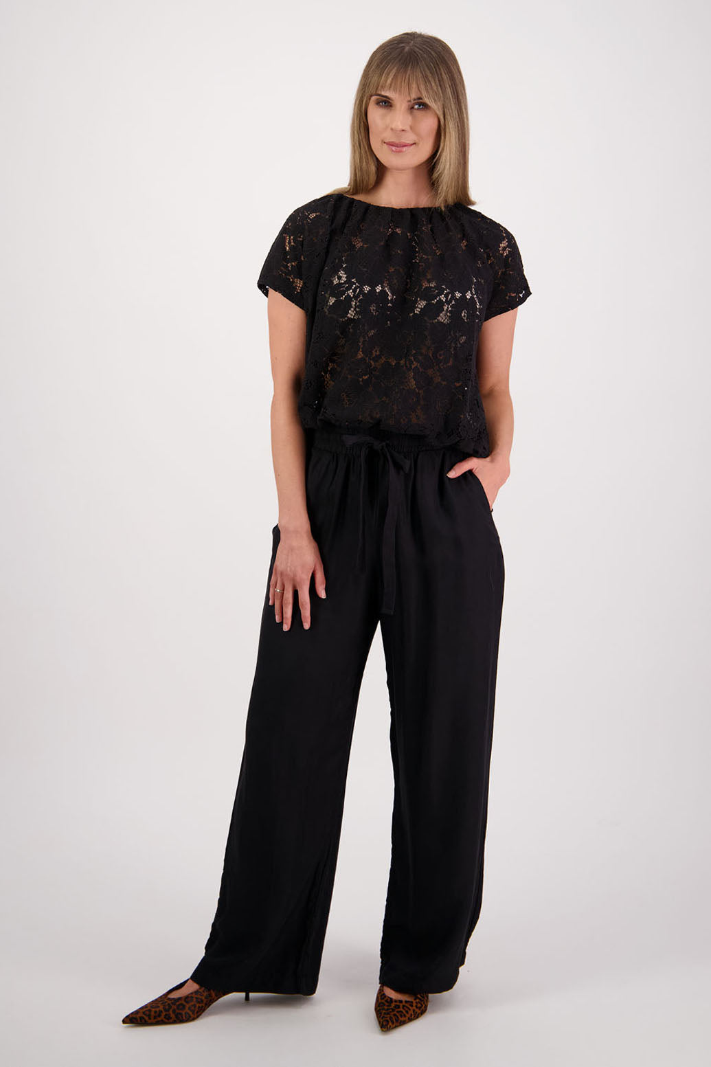 Santana Black Pant