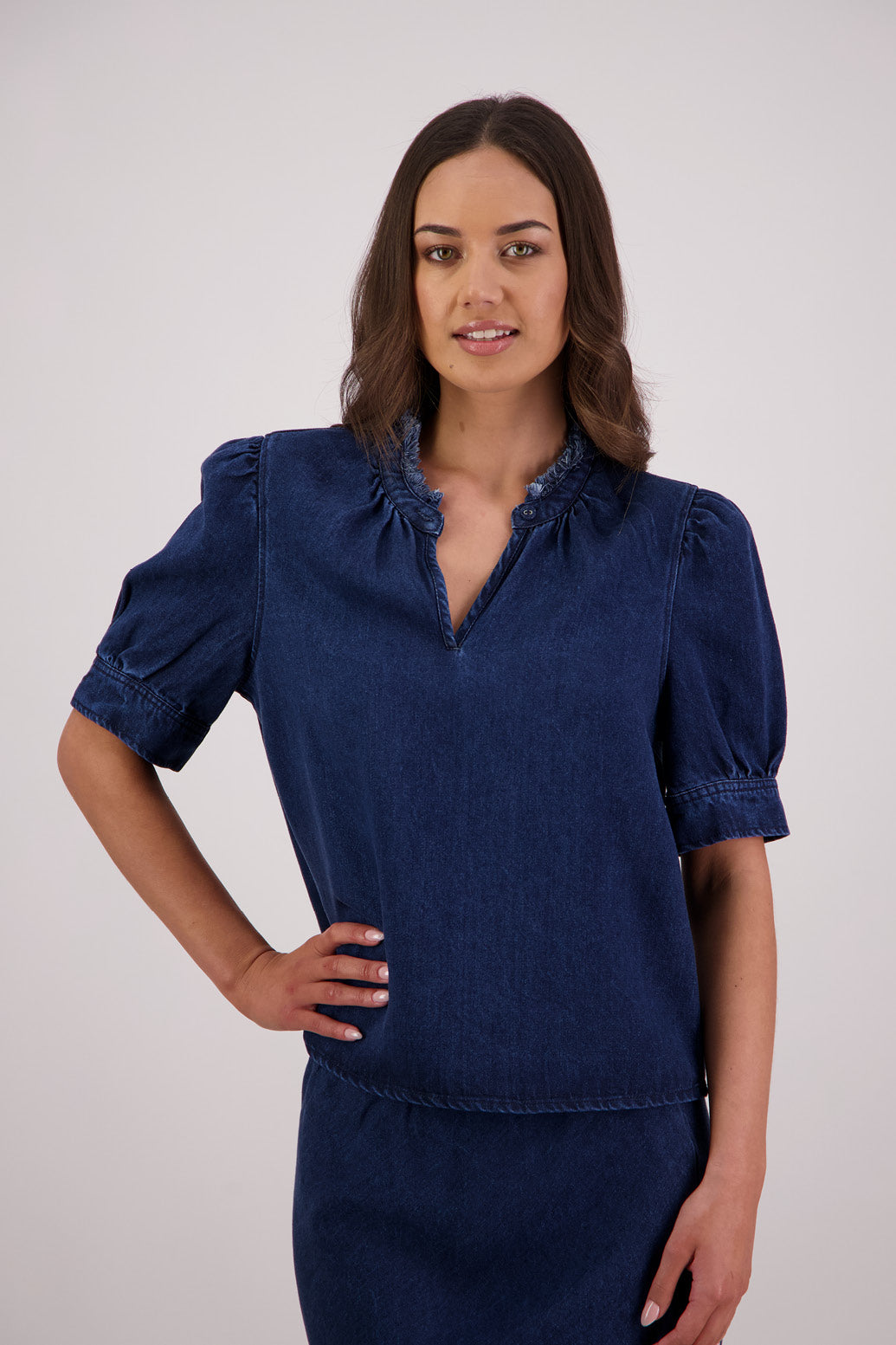 Briarwood Theodore Tencel Denim Shirt, 100% Lyocell.