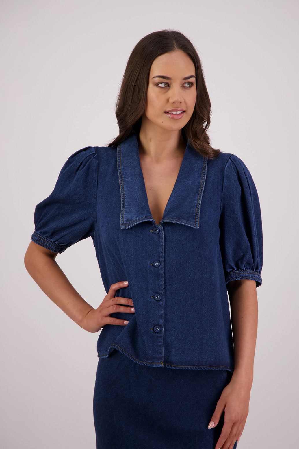 Briarwood Toby Tencel Denim Shirt, 100% Lyocell.