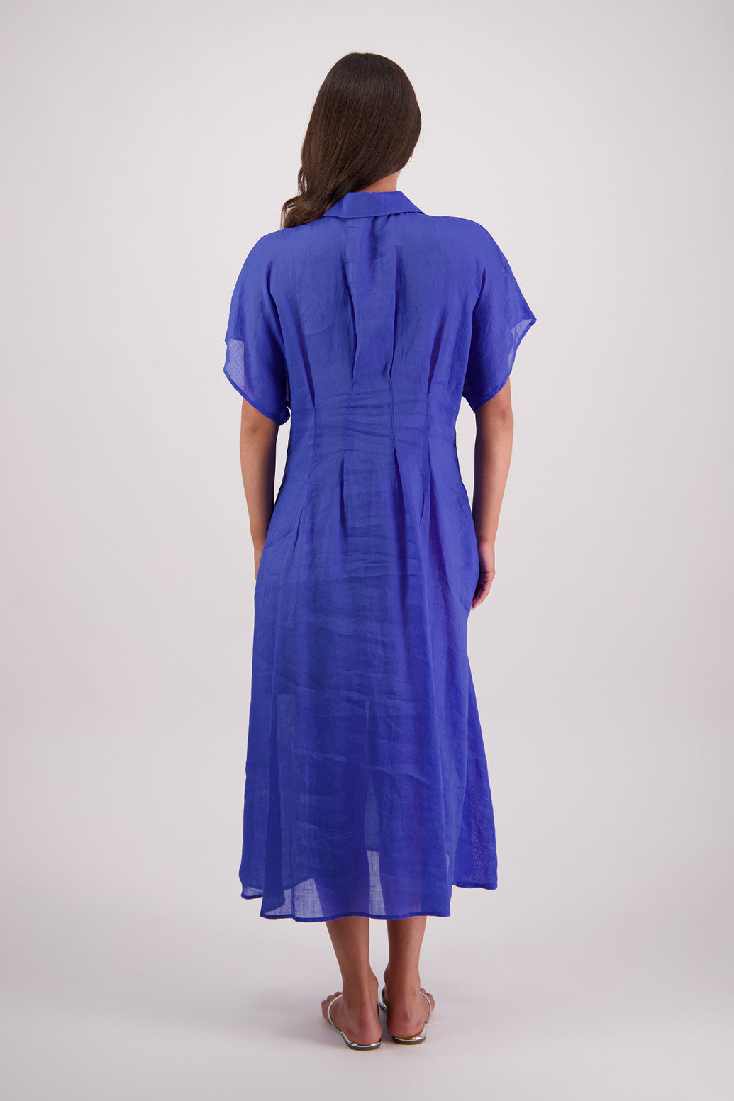 Back view of Briarwood Toni Dress in Royal.