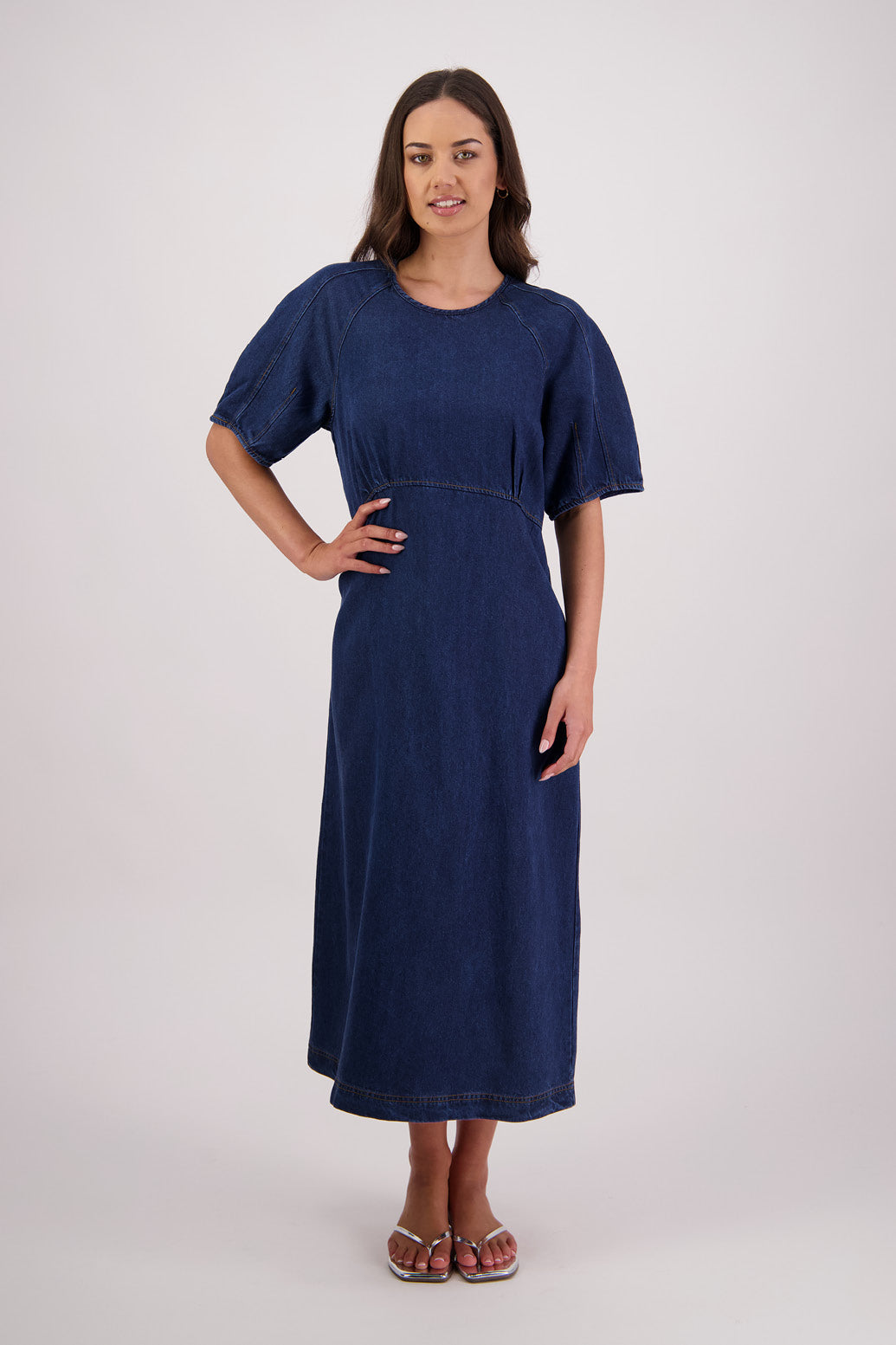 Briarwood Tosca Tencel Denim Dress, 100% Lyocell.